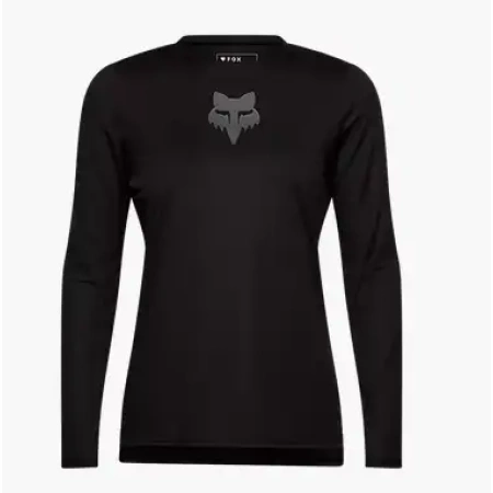 ŽENSKA MAJICA FOX RANGER LS FOX HEAD [BLK]