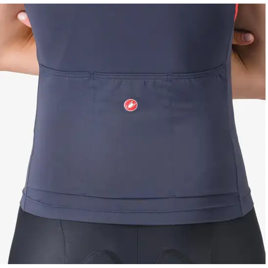 ŽENSKA MAJICA CASTELLI SOLE TOP twilight blue/ hibiscus