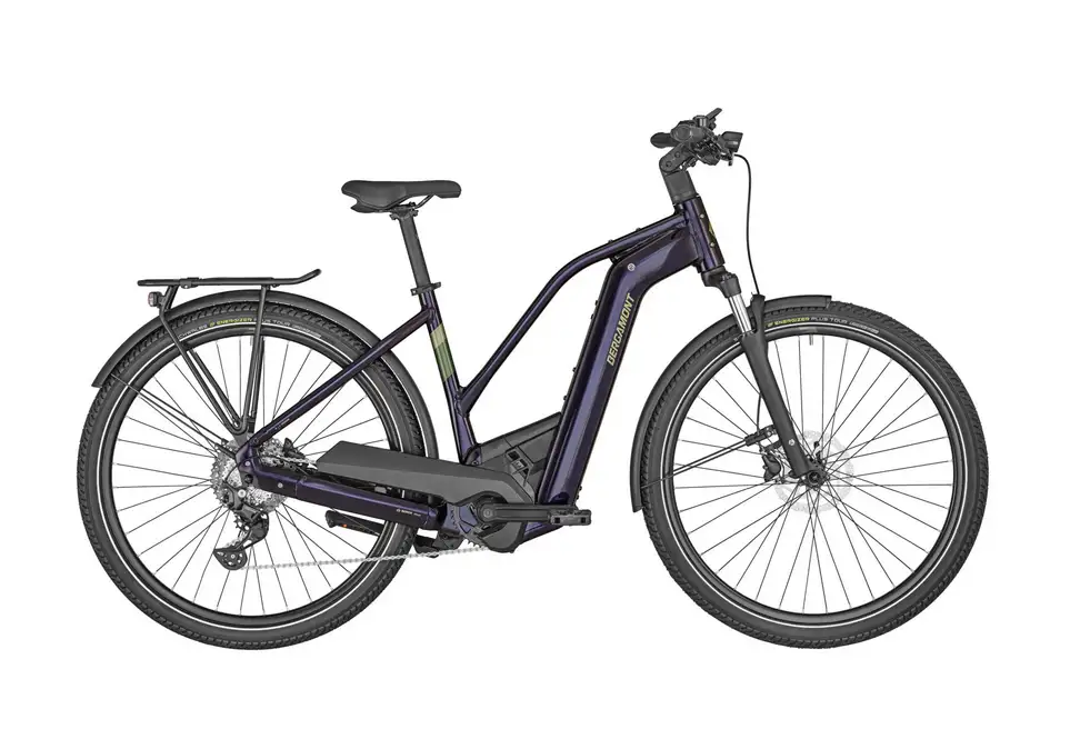 ELEKTRIČNO TREKING KOLO BERGAMONT E-HORIZON SPORT 6 LADY 2024 temno vijola