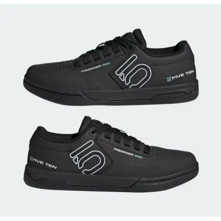 ŽENSKI KOLESARSKI ČEVLJI FIVE TEN FREERIDER PRO core black/crystal white/acid mint
