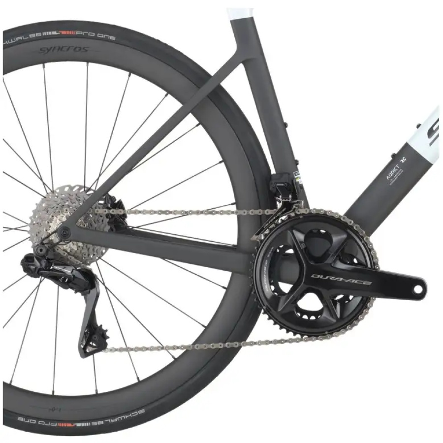 CESTNO KOLO SCOTT ADDICT RC PRO 2026 cumulus white/carbon black