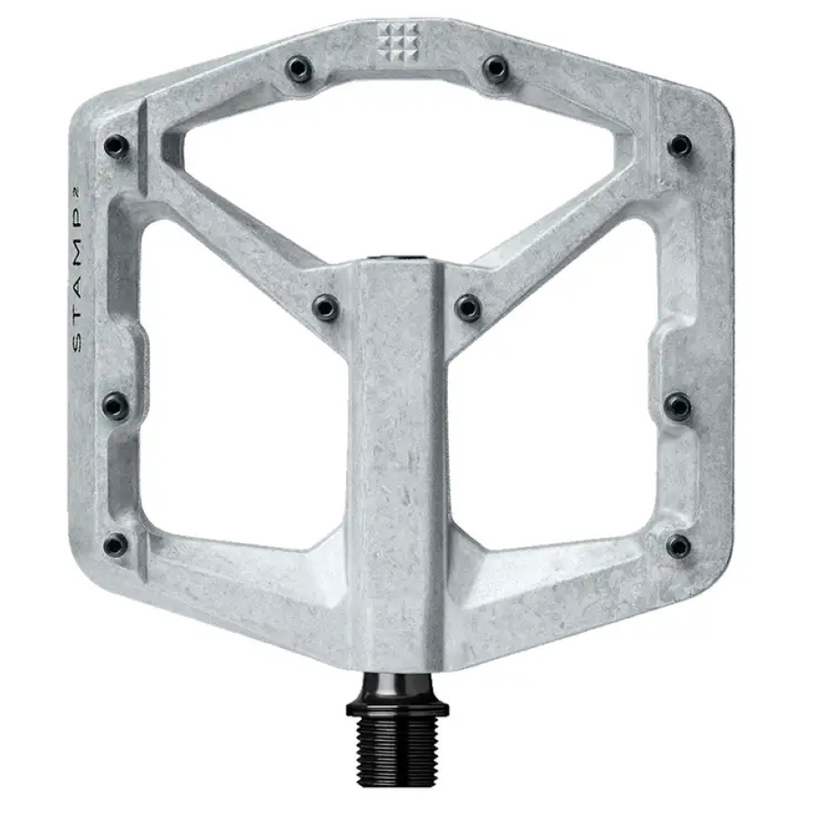 PEDALA CRANKBROTHERS STAMP 2 LARGE raw silver