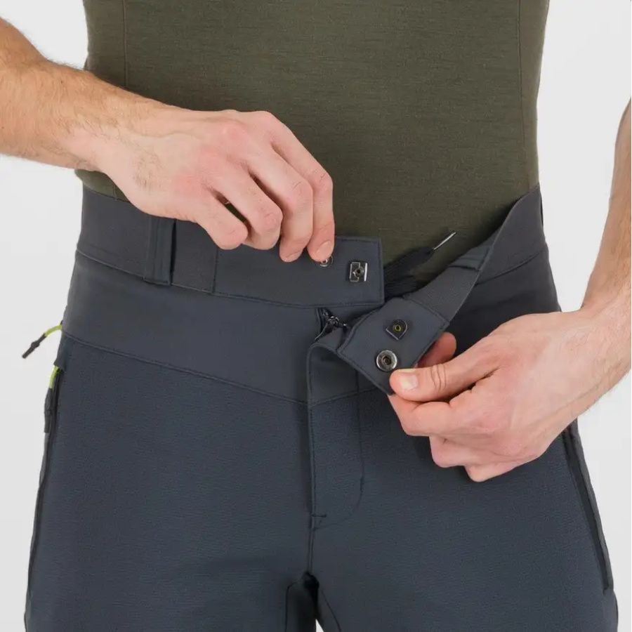 HLAČE KARPOS PIETENA woodland gray/black