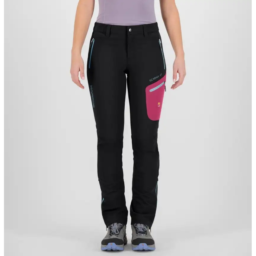 ŽENSKE HLAČE KARPOS SCARNIA UP black/purple