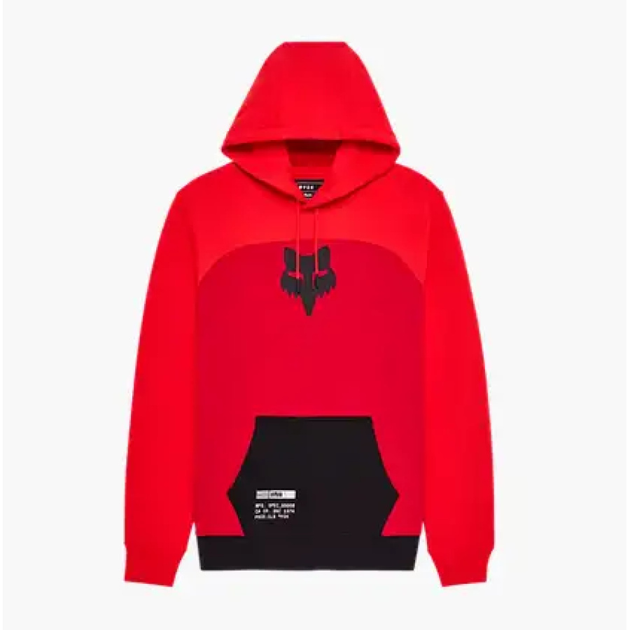 PULOVER FOX FRACTURE PANELED FLEECE [RD]