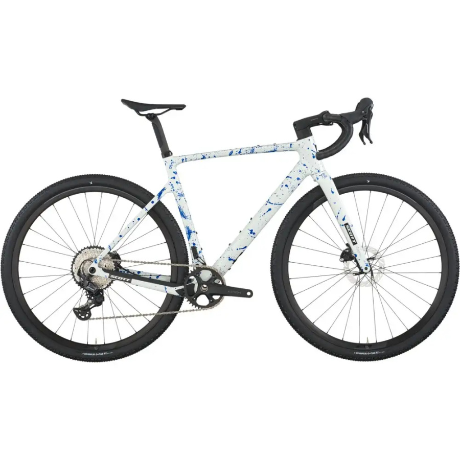 GRAVEL KOLO SCOTT ADDICT GRAVEL 30 2026 white/splatter blue