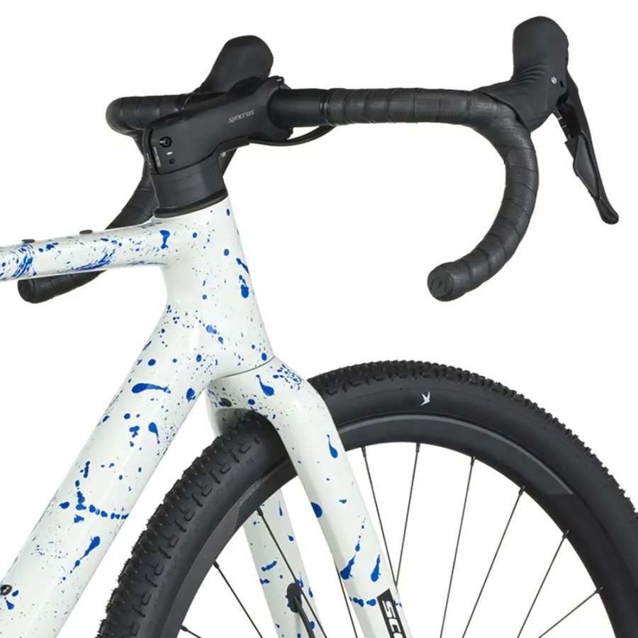GRAVEL KOLO SCOTT ADDICT GRAVEL 30 2026 white/splatter blue