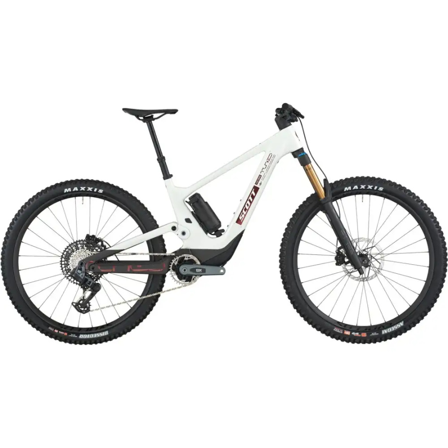 ELEKTRIČNO GORSKO KOLO SCOTT VOLTAGE 900 TUNED 2026  carbon black/pastel white
