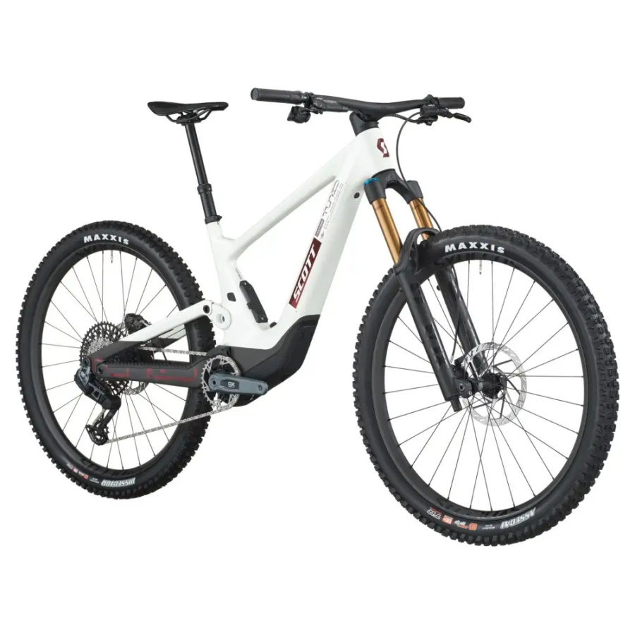 ELEKTRIČNO GORSKO KOLO SCOTT VOLTAGE 900 TUNED 2026  carbon black/pastel white