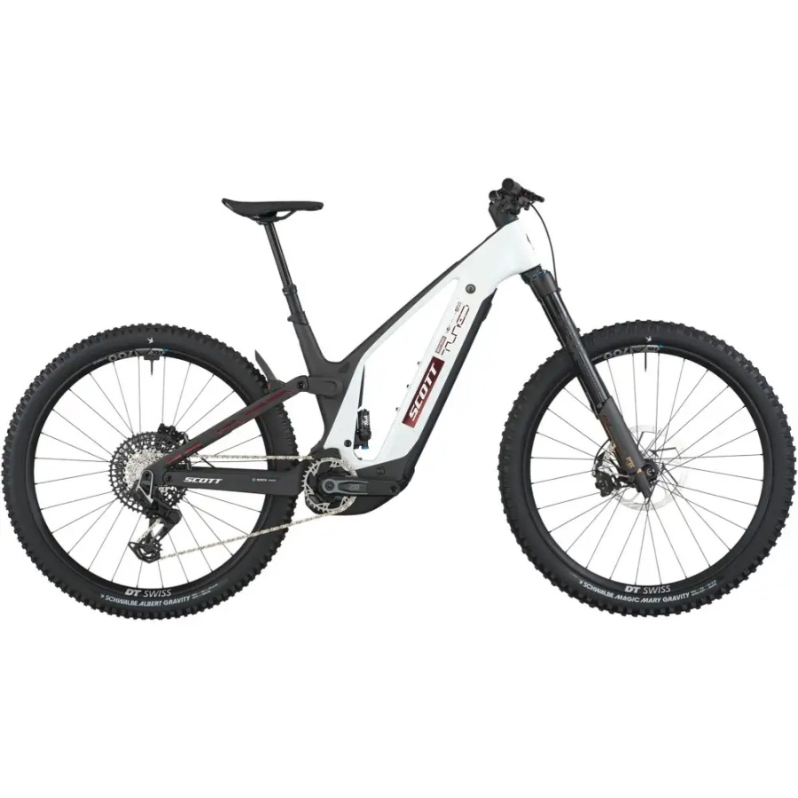 ELEKTRIČNO GORSKO KOLO SCOTT PATRON ST 900 TUNED 2026  carbon black/pastel white