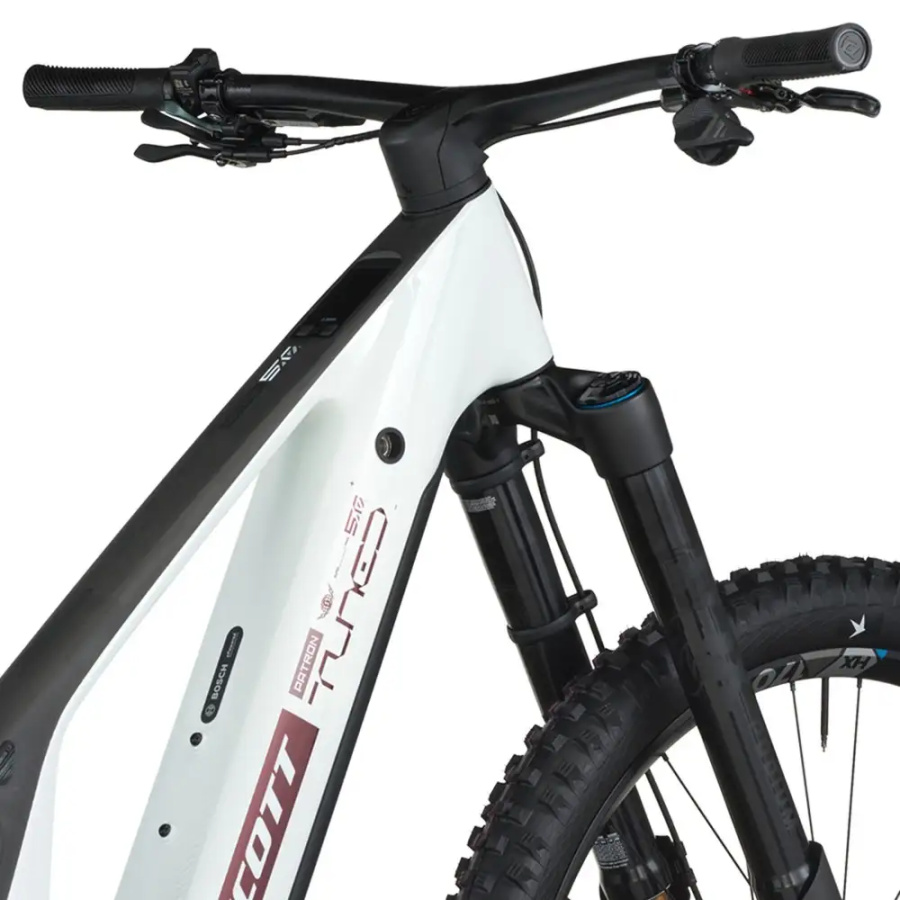 ELEKTRIČNO GORSKO KOLO SCOTT PATRON ST 900 TUNED 2026  carbon black/pastel white