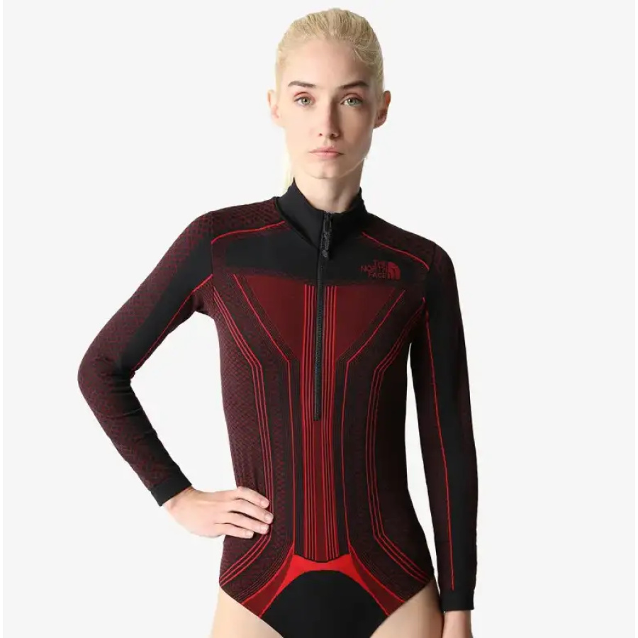 ŽENSKI BODI THE NORTH FACE GARTHA horizon red/tnf black