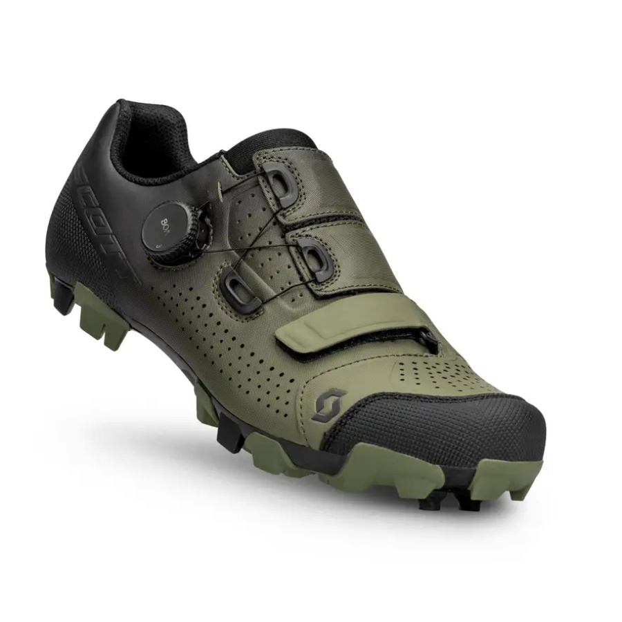 KOLESARSKI ČEVLJI SCOTT MTB TEAM BOA Črna/Jelkino zelena