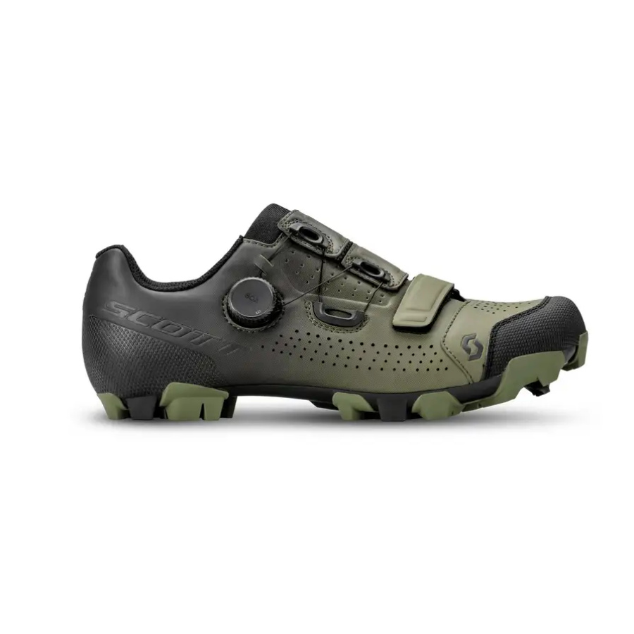 KOLESARSKI ČEVLJI SCOTT MTB TEAM BOA Črna/Jelkino zelena