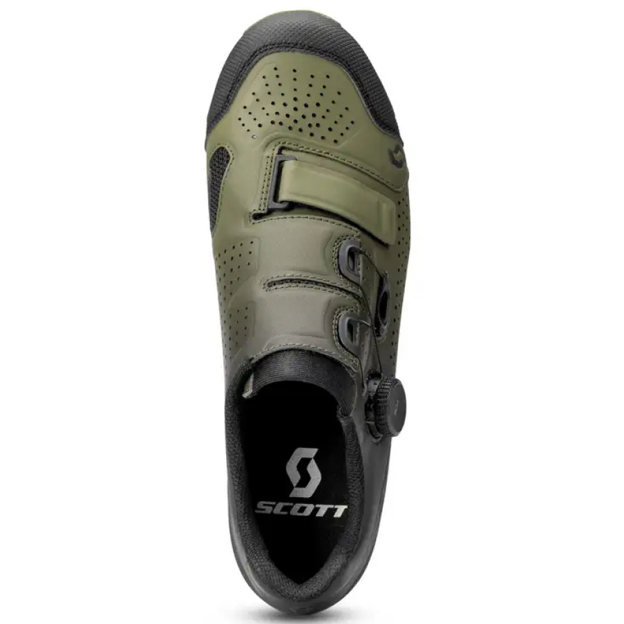 KOLESARSKI ČEVLJI SCOTT MTB TEAM BOA Črna/Jelkino zelena