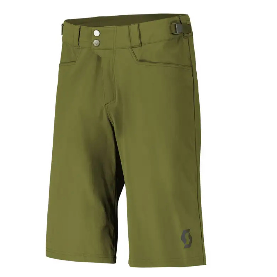 KRATKE HLAČE SCOTT TRAIL FLOW Z VLOŽKOM jelkasto zelena