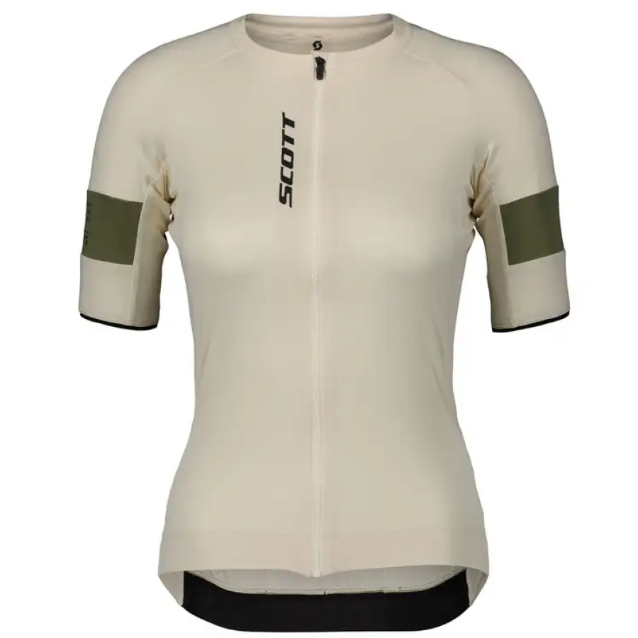 ŽENSKA MAJICA SCOTT ENDURANCE PRO bombaž bela/seno zelena