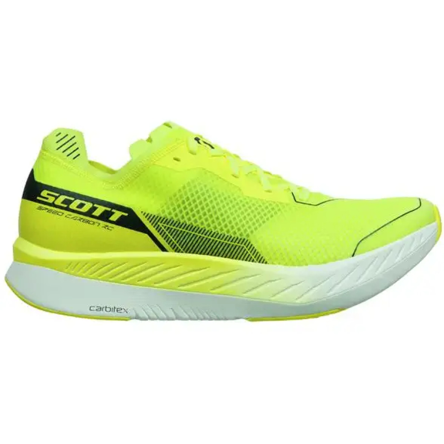 ŽENSKI TEKAŠKI ČEVLJI SCOTT SPEED CARBON RC rumena/bela