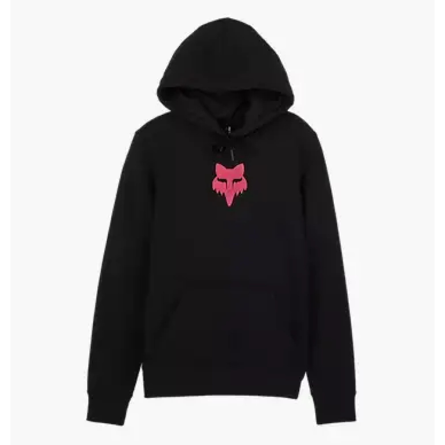 ŽENSKI PULOVER FOX FOX HEAD [BLK/PNK]