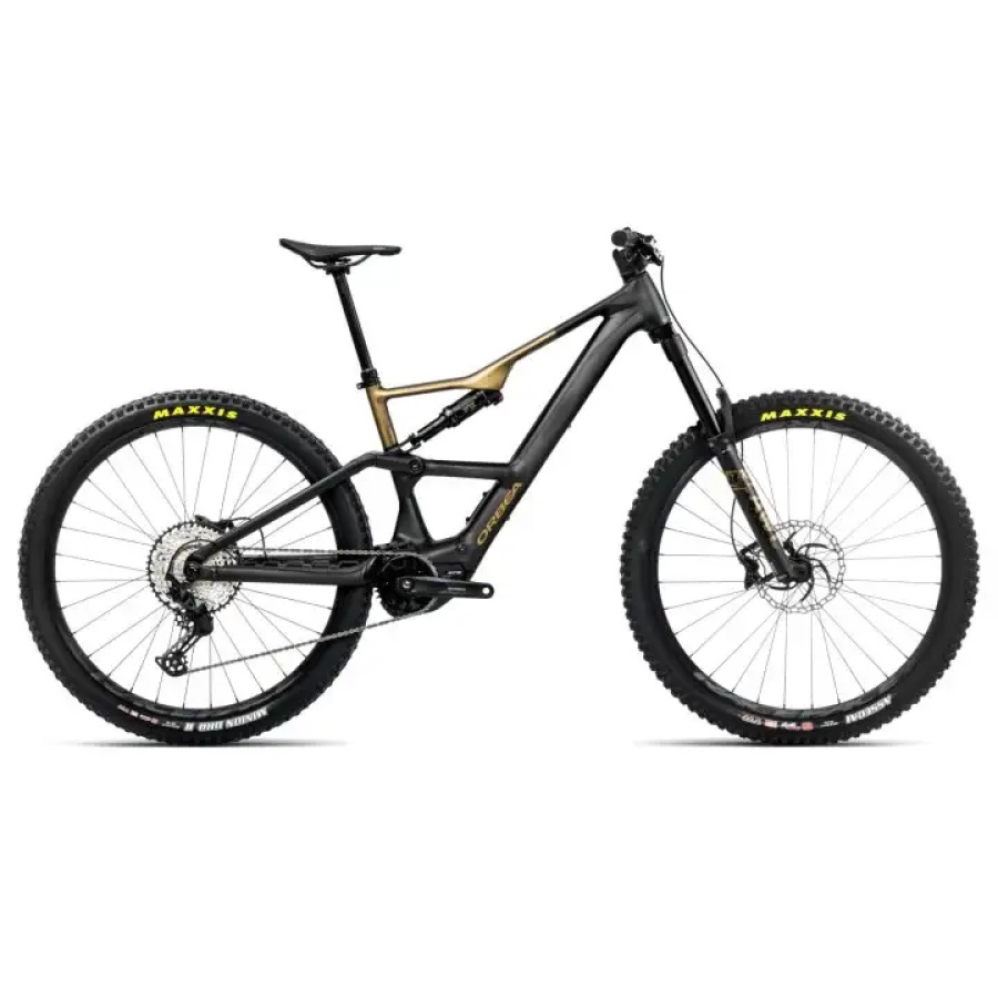 ELEKTRIČNO GORSKO KOLO ORBEA RISE LT H20 2025 DISMOND diamond black/splash olive green