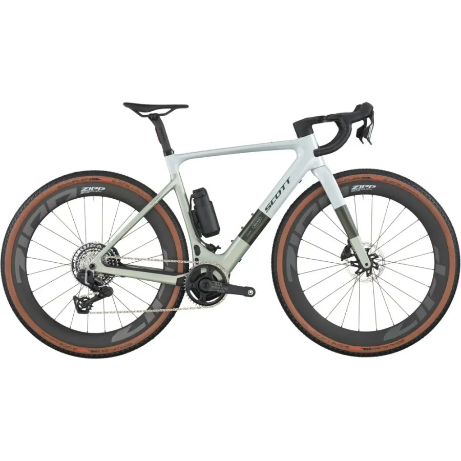 ELEKTRIČNO GRAVEL KOLO SCOTT SOLACE GRAVEL 10 2026  pale green/beluga grey