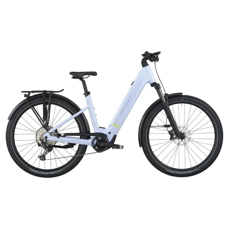 ELEKTRIČNO TREKING KOLO SCOTT AXIS 20 WAVE 2026  icy blue