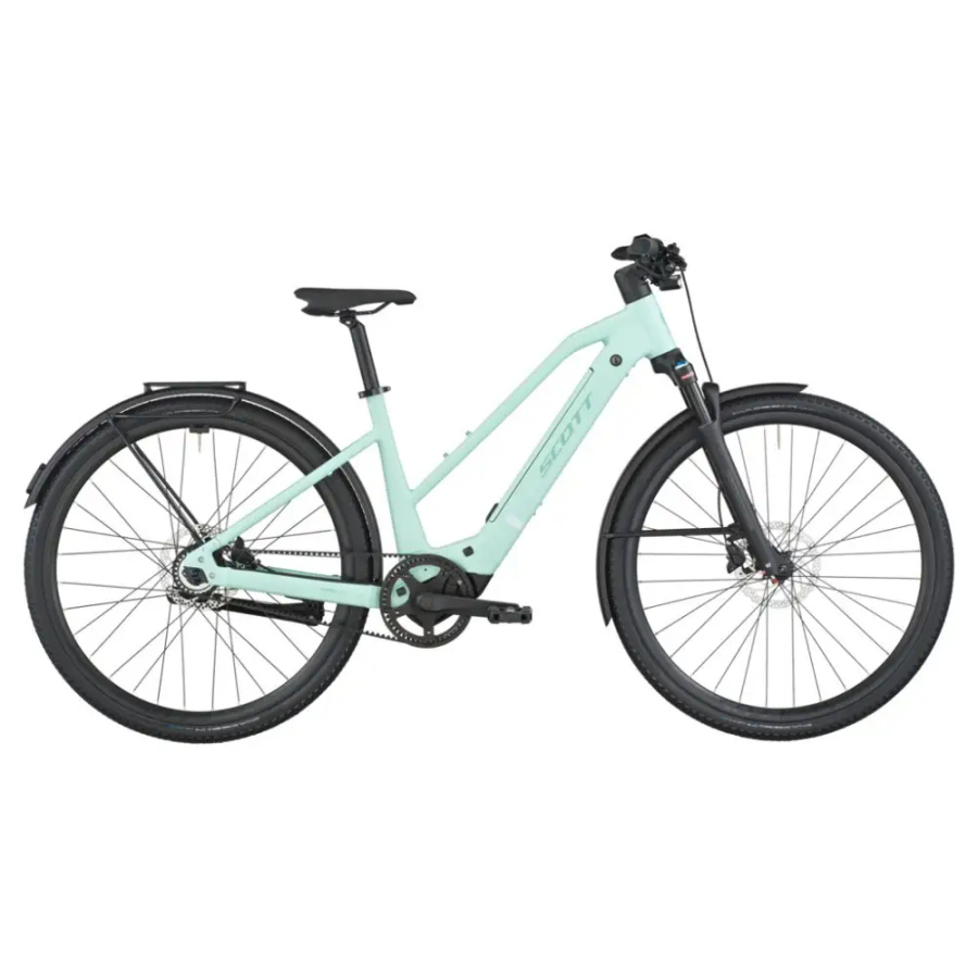 ELEKTRIČNO TREKING KOLO SCOTT PASSAGE 10 BELT SLOPE 2026 mint green