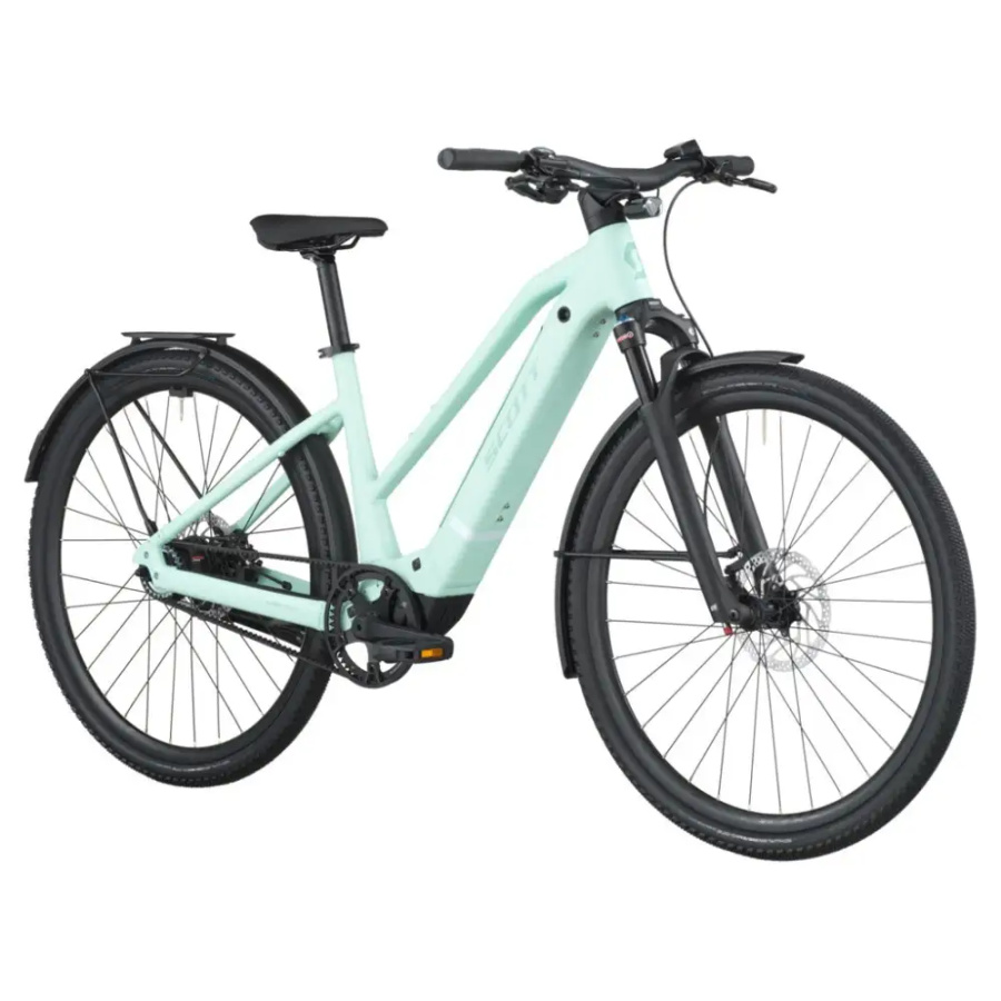 ELEKTRIČNO TREKING KOLO SCOTT PASSAGE 10 BELT SLOPE 2026 mint green