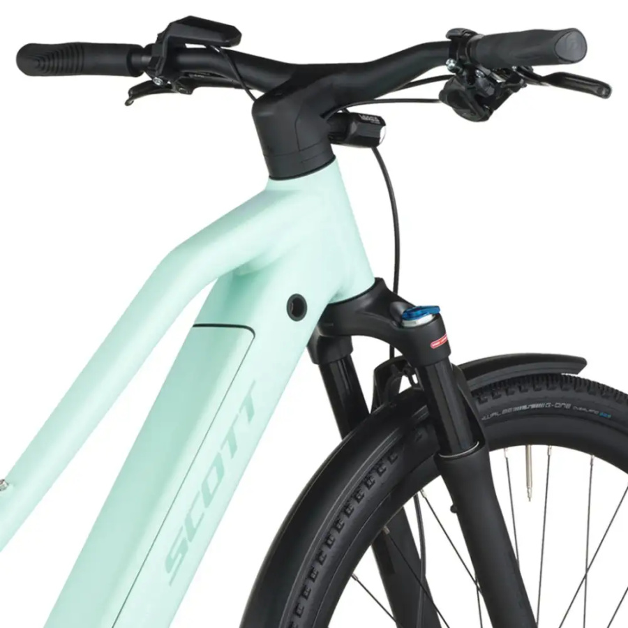 ELEKTRIČNO TREKING KOLO SCOTT PASSAGE 10 BELT SLOPE 2026 mint green