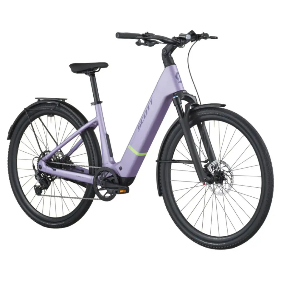 ELEKTRIČNO TREKING KOLO SCOTT PASSAGE 20 WAVE 2026 lila purple