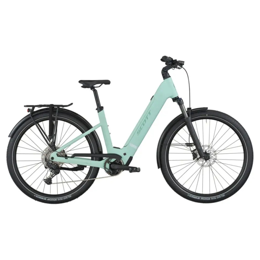 ELEKTRIČNO TREKING KOLO SCOTT SUB SPORT 20 WAVE 2026 mint green