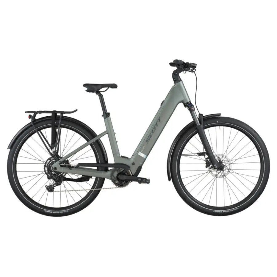 ELEKTRIČNO TREKING KOLO SCOTT SUB SPORT 30 WAVE 2026 highland green