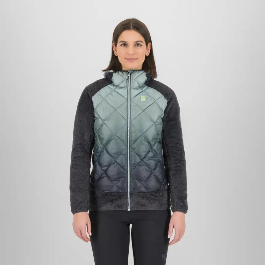 ŽENSKA JAKNA KARPOS SMART MARMAROLE woodland gray/aquifer