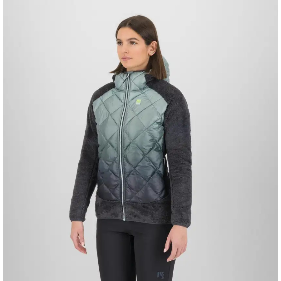 ŽENSKA JAKNA KARPOS SMART MARMAROLE woodland gray/aquifer