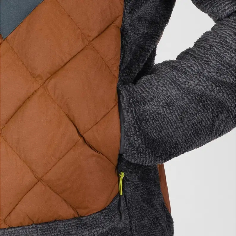 JAKNA KARPOS MARMAROLE UP mahogany/woodland gray