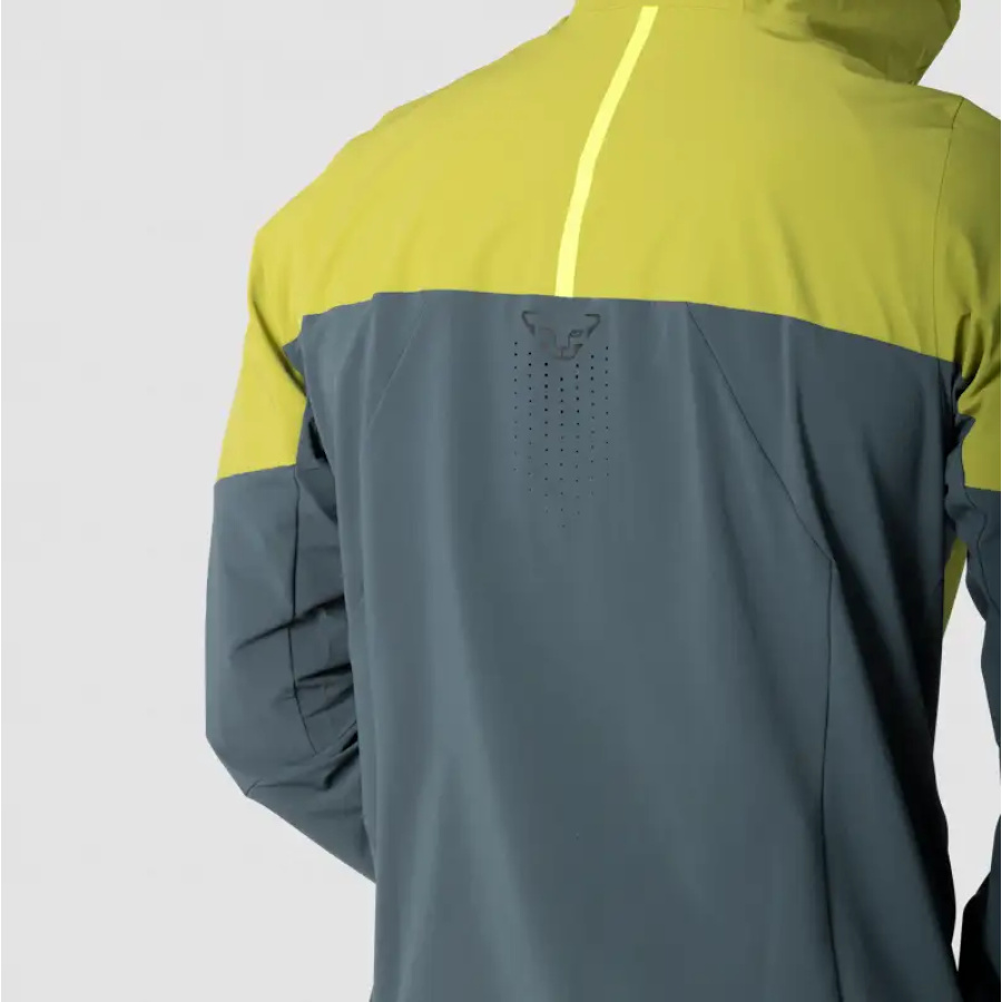 JAKNA DYNAFIT BLACKLIGHT SOFTSHELL golden lime