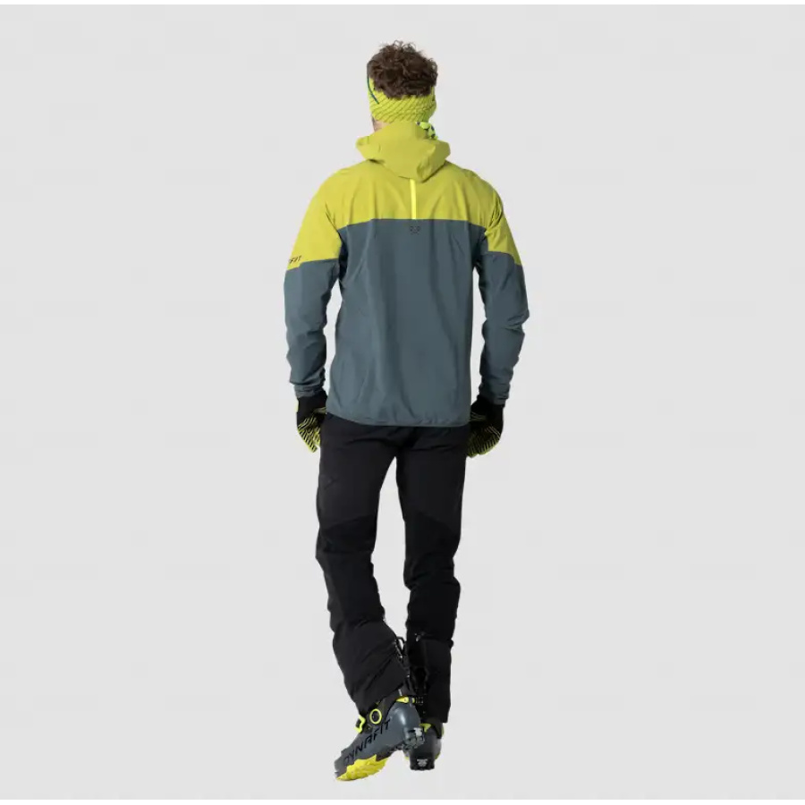 JAKNA DYNAFIT BLACKLIGHT SOFTSHELL golden lime