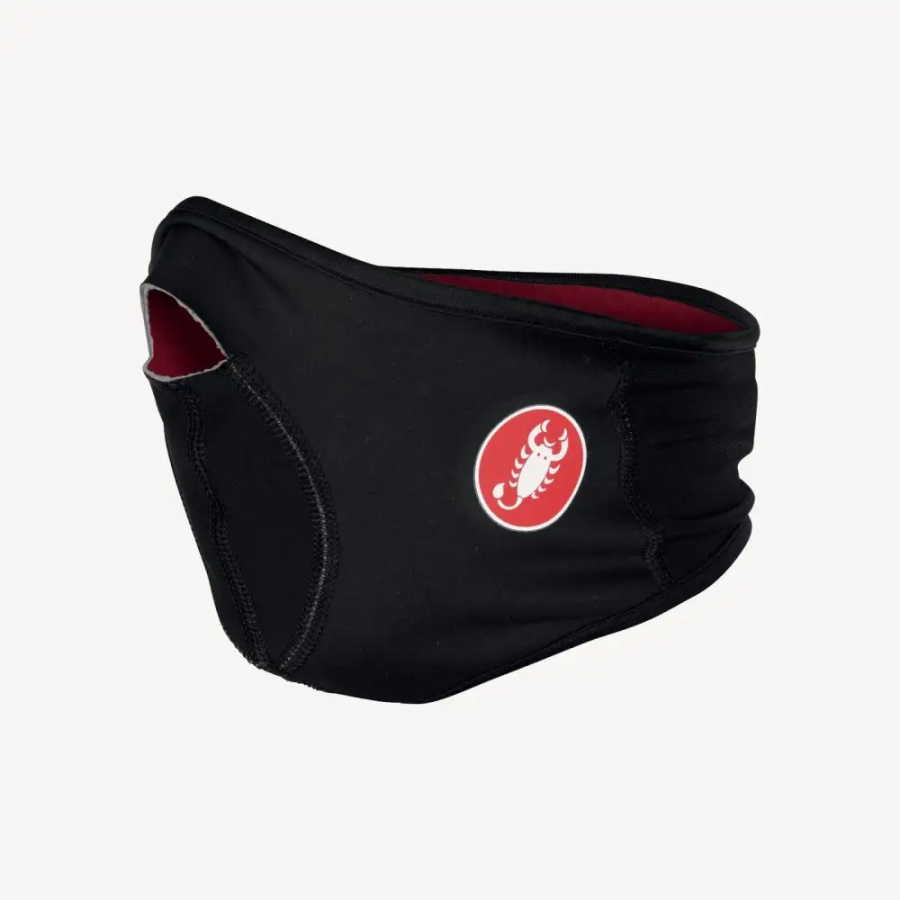 MASKA CASTELLI VISO FACE MASK black
