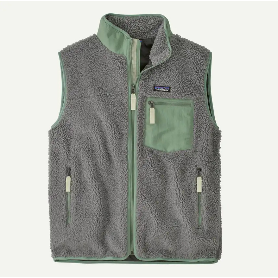 BREZROKAVNIK PATAGONIA RETRO-X Forever Grey