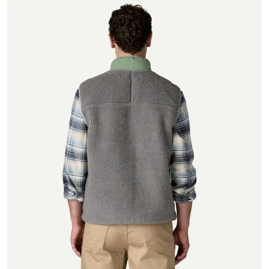 BREZROKAVNIK PATAGONIA RETRO-X Forever Grey