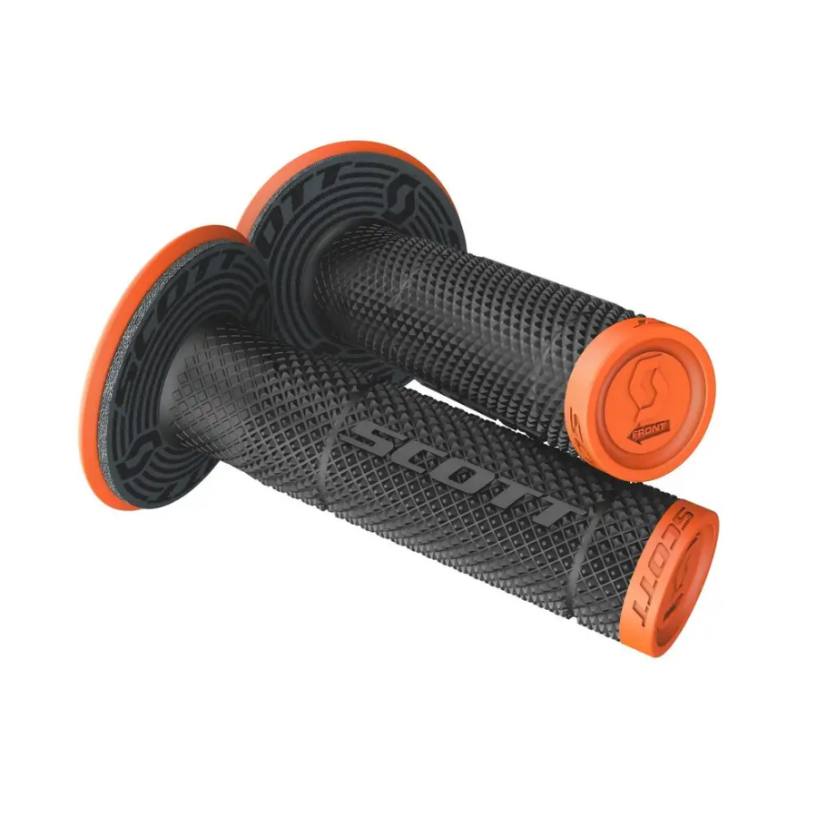 ROČAJI ZA KRMILO SCOTT SX II + DONUT GRIP neon orange/black