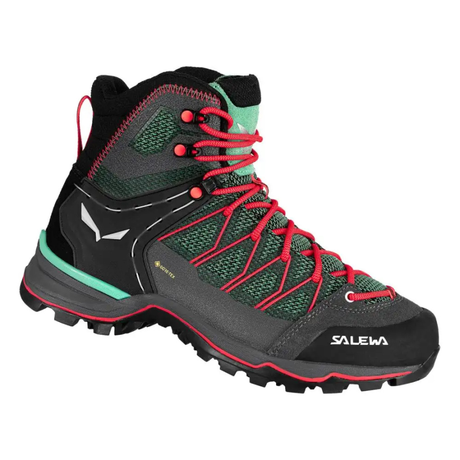 ŽENSKI ČEVLJI SALEWA TRAINER LITE MID GTX feld green/fluo coral