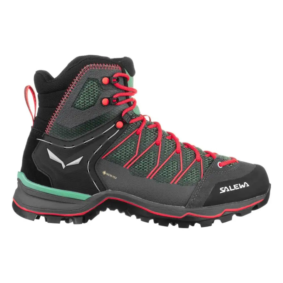 ŽENSKI ČEVLJI SALEWA TRAINER LITE MID GTX feld green/fluo coral
