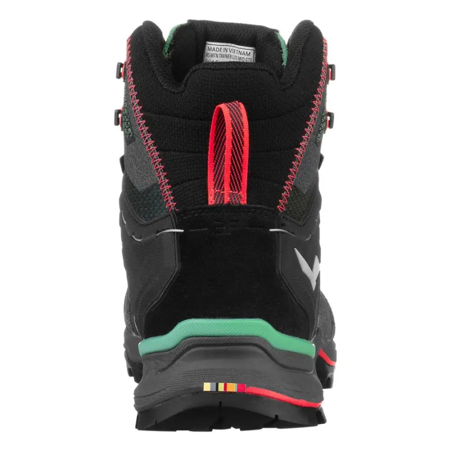 ŽENSKI ČEVLJI SALEWA TRAINER LITE MID GTX feld green/fluo coral