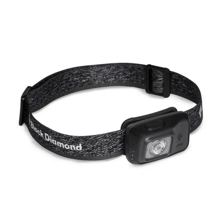 NAGLAVNA SVETILKA BLACK DIAMOND ASTRO 300-R graphite