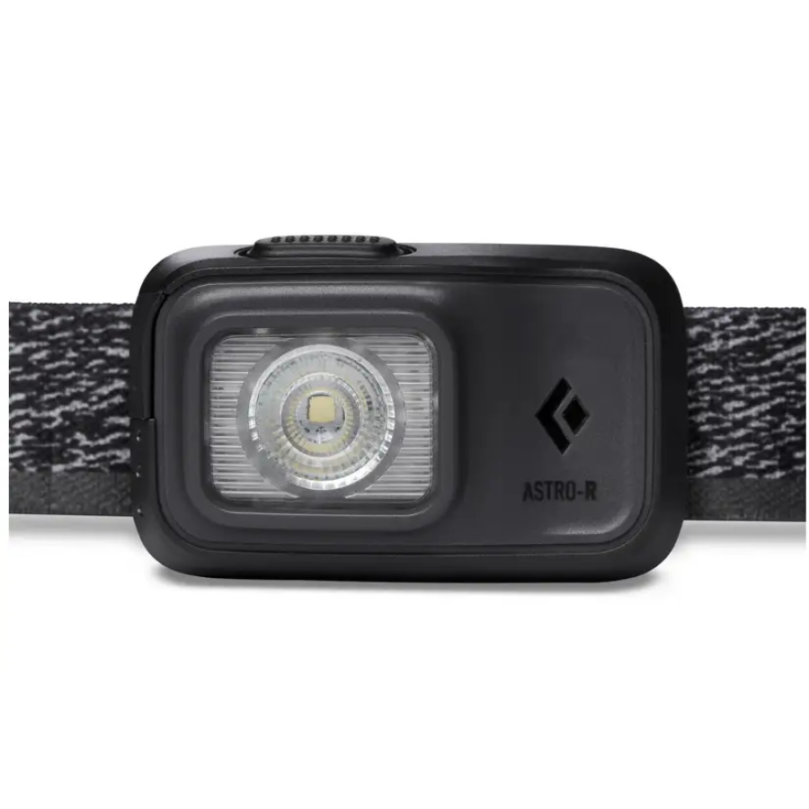 NAGLAVNA SVETILKA BLACK DIAMOND ASTRO 300-R graphite