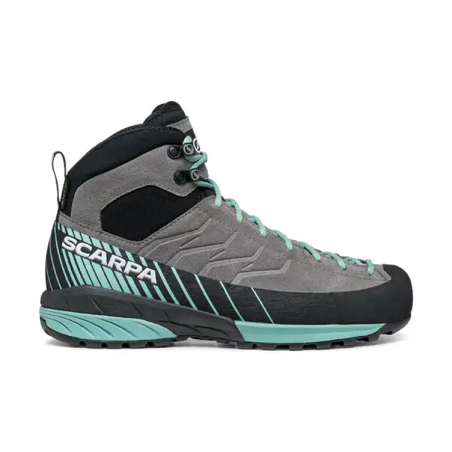 ŽENSKI POHODNI ČEVLJI SCARPA MESCALITO MID GTX midgray/aqua