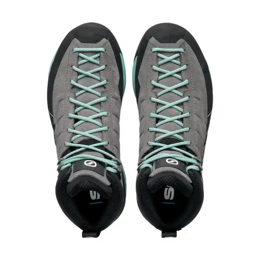 ŽENSKI POHODNI ČEVLJI SCARPA MESCALITO MID GTX midgray/aqua