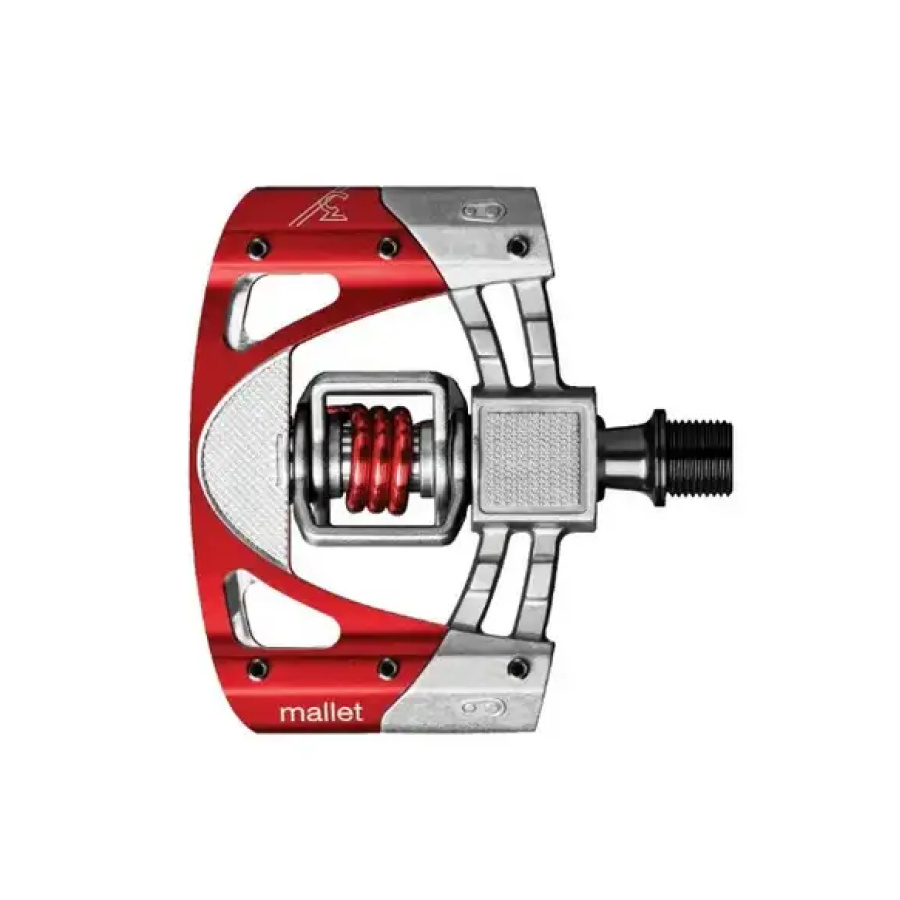 PEDALA CRANKBROTHERS MALLET 3 raw/red