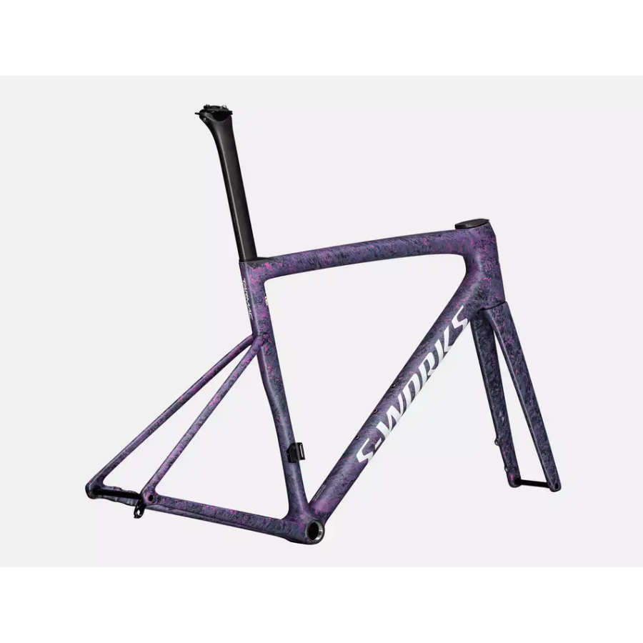 OKVIR SPECIALIZED TARMAC SL8 S-WORKS 2025 satin carbon/rebel pink+deep lake metallic blur